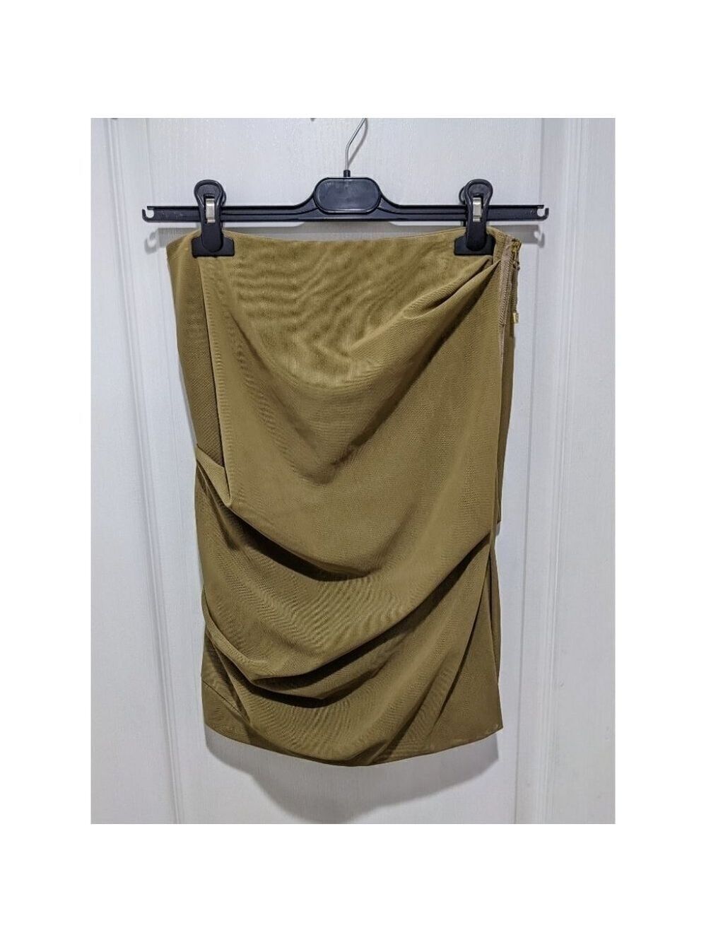 Sandra Angelozzi | Ruched Mesh Skirt